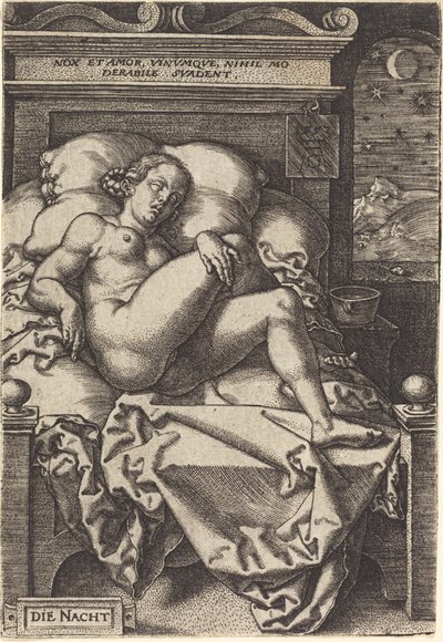 A noite de Heinrich Aldegrever