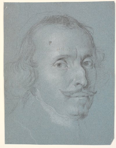 Cabeça de retrato masculino de Heinrich Dittmers