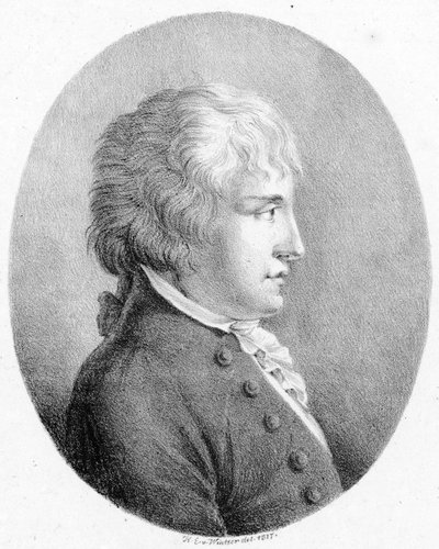 Personagem representada: Giovanni Battista Pergolesi de Heinrich Eduard Winter