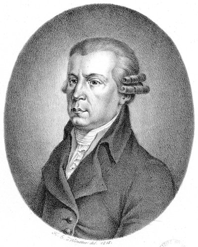 Pessoa representada: Johann Georg Albrechtsberger de Heinrich Eduard Winter