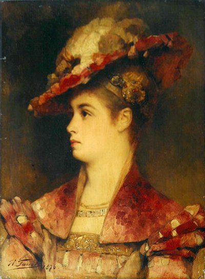 Retrato de uma Mulher de Heinrich Faust