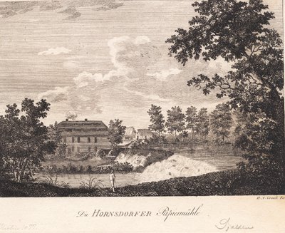A fábrica de papel Hornsdorf de Heinrich Grosch