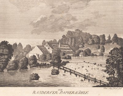 A fábrica de papel Rasdorf de Heinrich Grosch