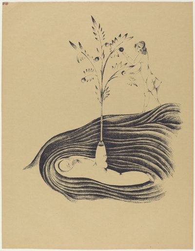 Sonhos amigáveis de Heinrich Hoerle