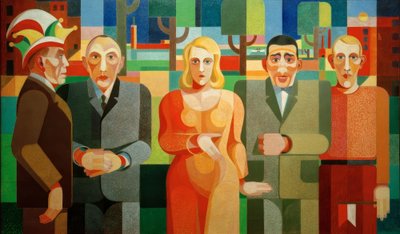 Contemporâneos de Colônia de Heinrich Hoerle