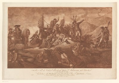 Morte heróica de Christoph Schwerin na Batalha de Praga de Heinrich Jan Penningh