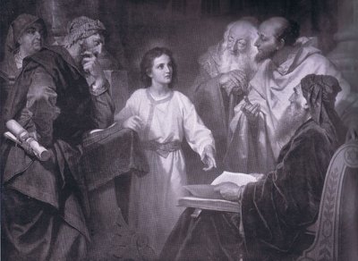 Jesus como jovem, Bibbys Annual, 1916-1917 de Heinrich Karl Hofmann