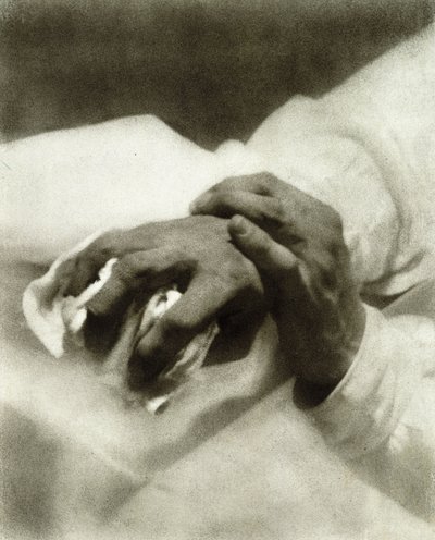 Estudo das mãos de Heinrich Kuhn
