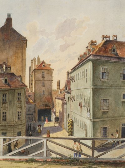 O Neutor com a Stockhaus em Viena de Heinrich Lang