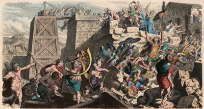 Roma Antiga: Militares, Tempestade de uma cidade de Heinrich Leutemann