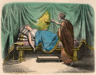 A Grécia na época das Repúblicas: Cama de Heinrich Leutemann