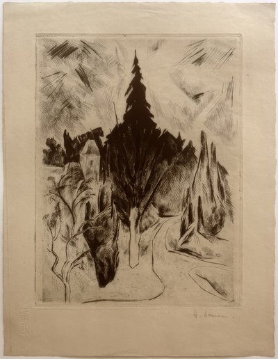 Parque de manhã de Heinrich Nauen