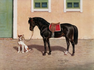 Cavalo, preto - após H.Sperling de Heinrich Sperling