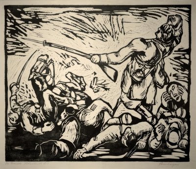 cena de guerra de Heinrich Steinhagen