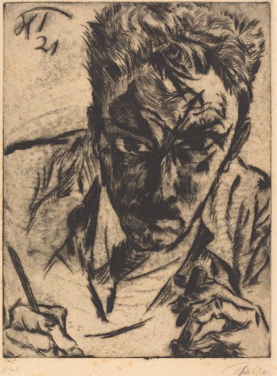 Auto-retrato de Heinrich Tischler