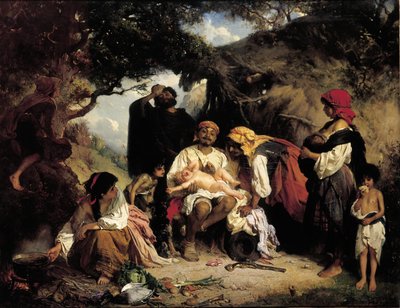 O Fundador, 1861 de Heinrich Wilhelm Schlesinger