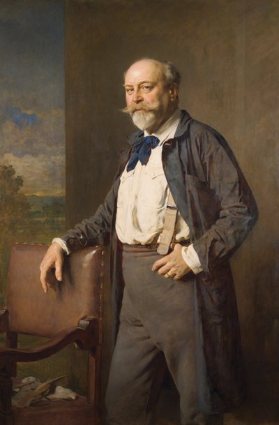O escultor Rudolf Weyr de Heinrich von Angeli