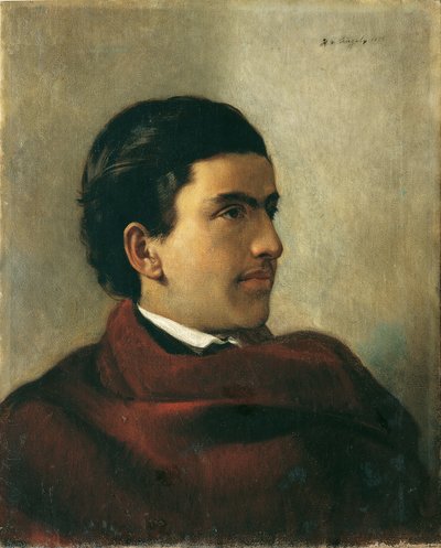 O oficial austríaco Otto Pohl de Heinrich von Angeli