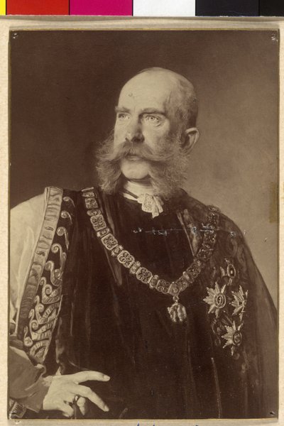 Imperador da Áustria Franz Joseph I de Heinrich von Angeli
