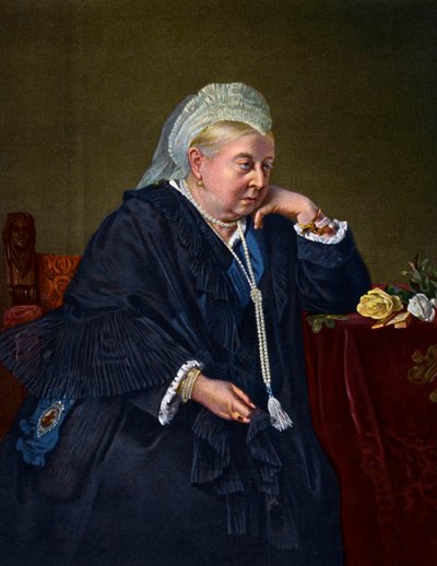 Rainha Victoria em 1899, 1901. de Heinrich von Angeli