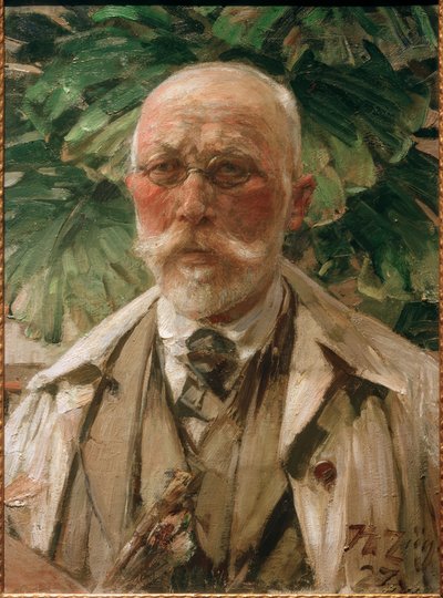 Auto-retrato de Heinrich von Zügel
