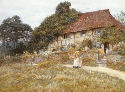 Em Stedham perto de Midhurst de Helen Allingham