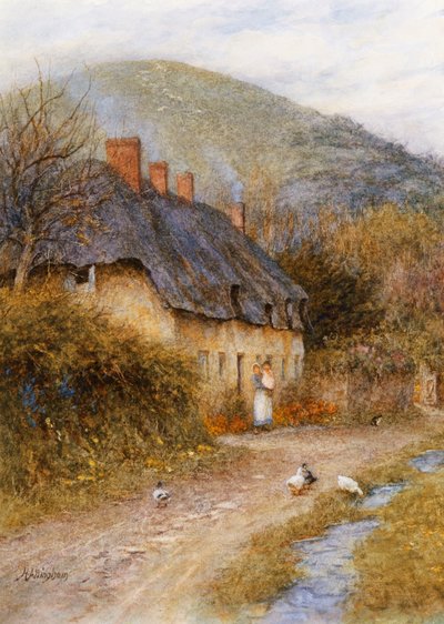 Em Symondsbury, perto de Bridport, Dorset de Helen Allingham