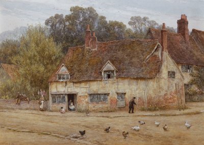 Pela Casa Velha de Helen Allingham