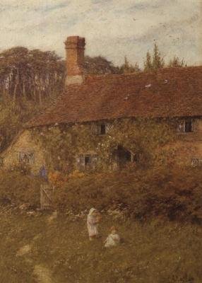 Casa de campo em Witley de Helen Allingham