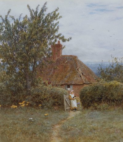 Perto de Haslemere de Helen Allingham