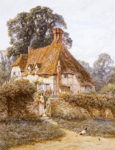 Perto de Witley, Surrey de Helen Allingham