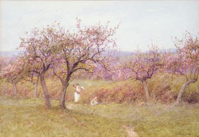 Primavera em Dorset de Helen Allingham