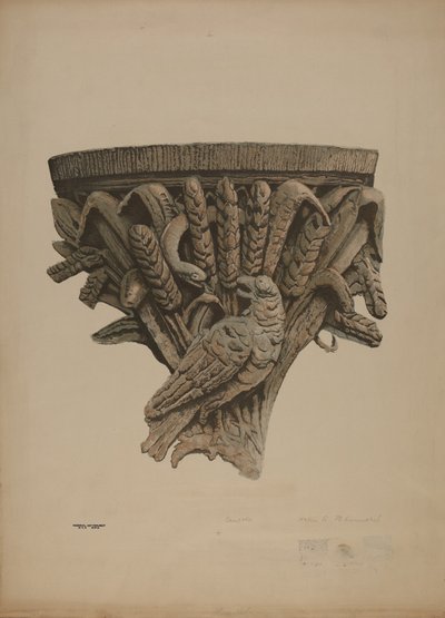 Ornamento arquitetônico de Helen Blumenstiel
