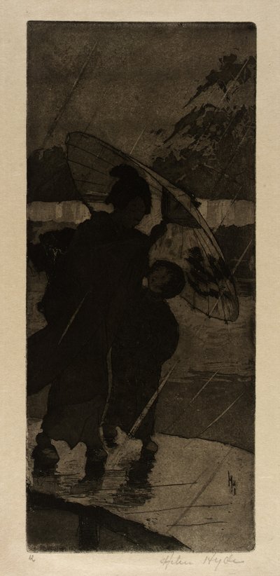 Uma noite de chuva de Helen Hyde