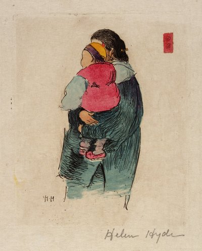 Mãe e filho de Helen Hyde