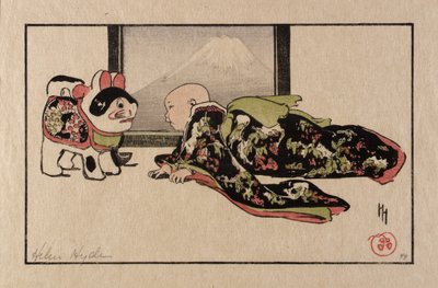 O gatinho e o bebé de Helen Hyde