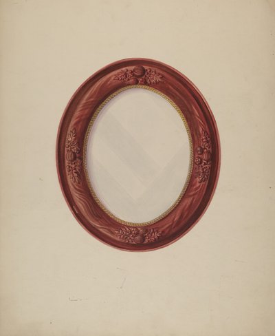 Porta-retrato elíptico de Helen McCollum