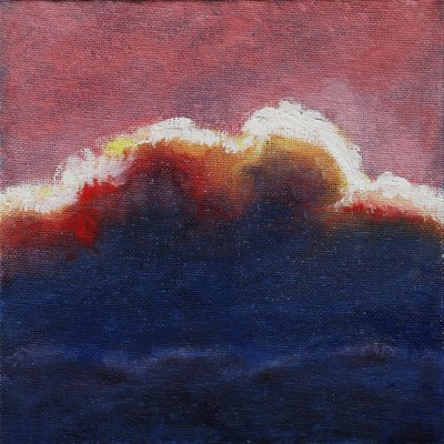 Miniatura da nuvem I, 2016, de Helen White