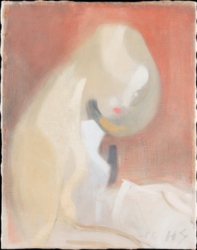 Rapariga de cabelo louro de Helene Schjerfbeck