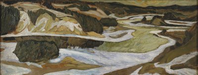 O rio Ångermanälven de Helmer Osslund