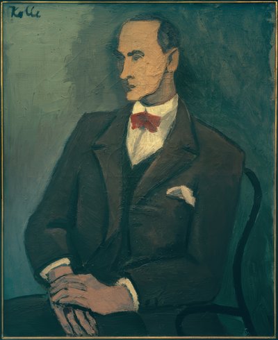 Portrait Wilhem Uhde de Helmut Kolle