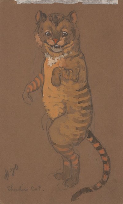 Gato de Cheshire (figurino para Alice no País das Maravilhas, 1915) de Henderson, William Penhallow