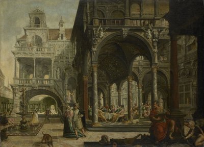 Palácio renascentista imaginário de Hendrick Aerts