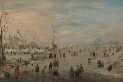 Apreciar o gelo de Hendrick Avercamp