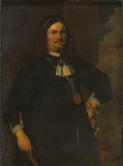 Adriaen Banckert (c 1620-1684), Vice-almirante da Zeeland de Hendrick Berckman