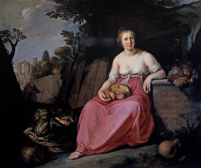 Vertumno e Pomona de Hendrick Bloemaert