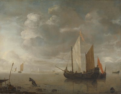 Mar calmo de Hendrick Dubbels