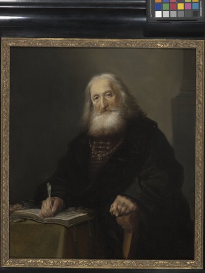 O Colector de Moedas (óleo sobre madeira) de Hendrick Gerritsz Pot