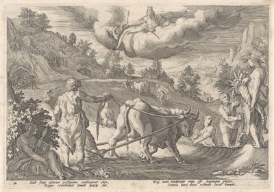 A Idade da Prata
Metamorfoses por Ovid (título da série) de Hendrick Goltzius (workshop of)
