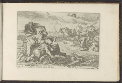 O rapto da Europa
Metamorfoses de Ovid (título da série)
Recriações de P. Ovidius Naso (título da série) de Hendrick Goltzius (workshop of)